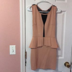 Peplum dress